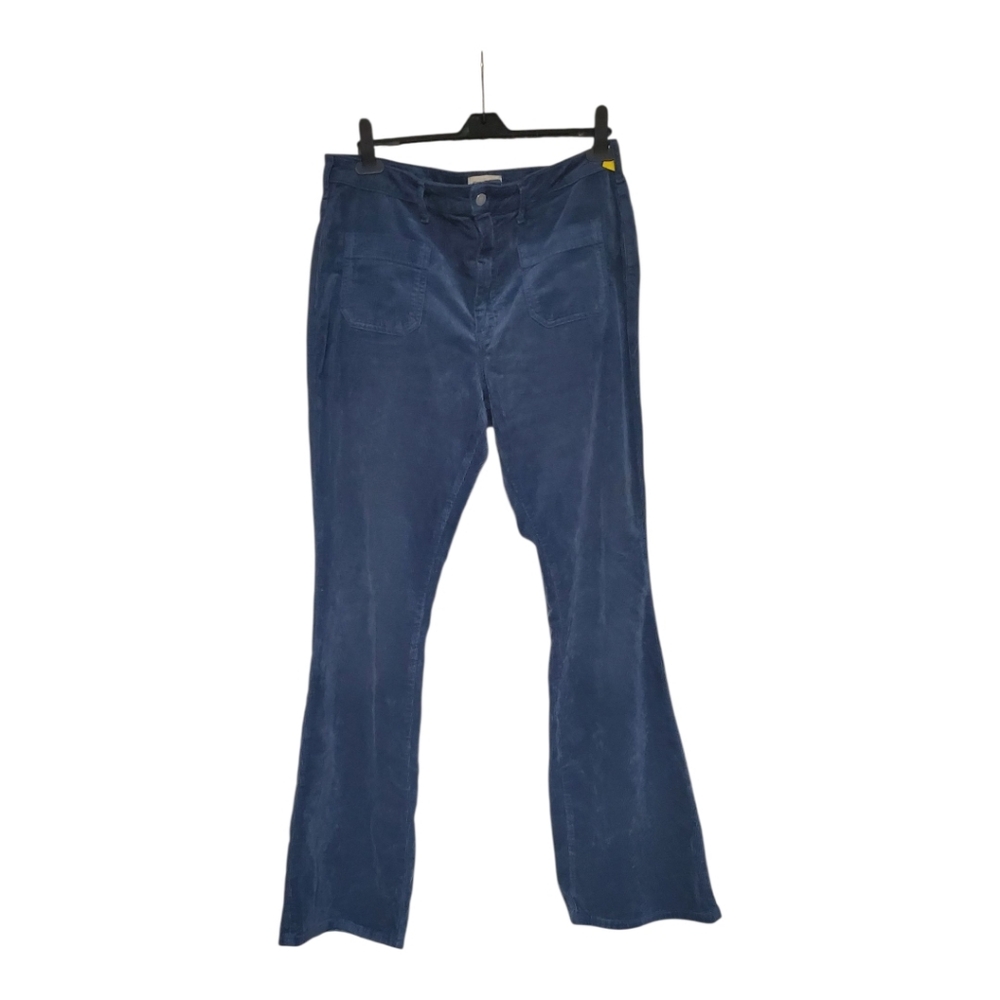 Anthropologie Pilcro Flare/Bootcut Corduroy Pants Slate/Dusty Blue Size 33T